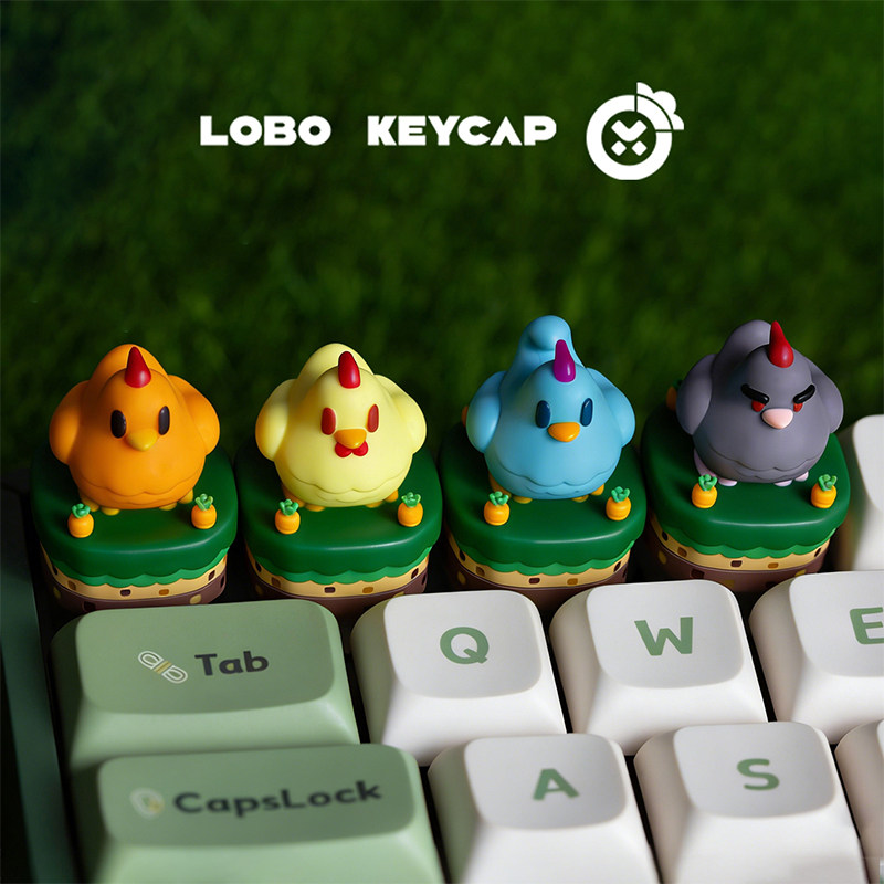 Gaming Accessories Aesthetic - Stardew Valley Chicken Single Resin Esc