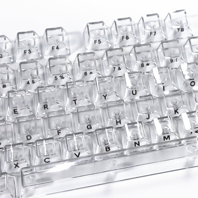 Crystal Transparent Cherry Pro - огляд і ціна Gaming Accessories Aesthetic